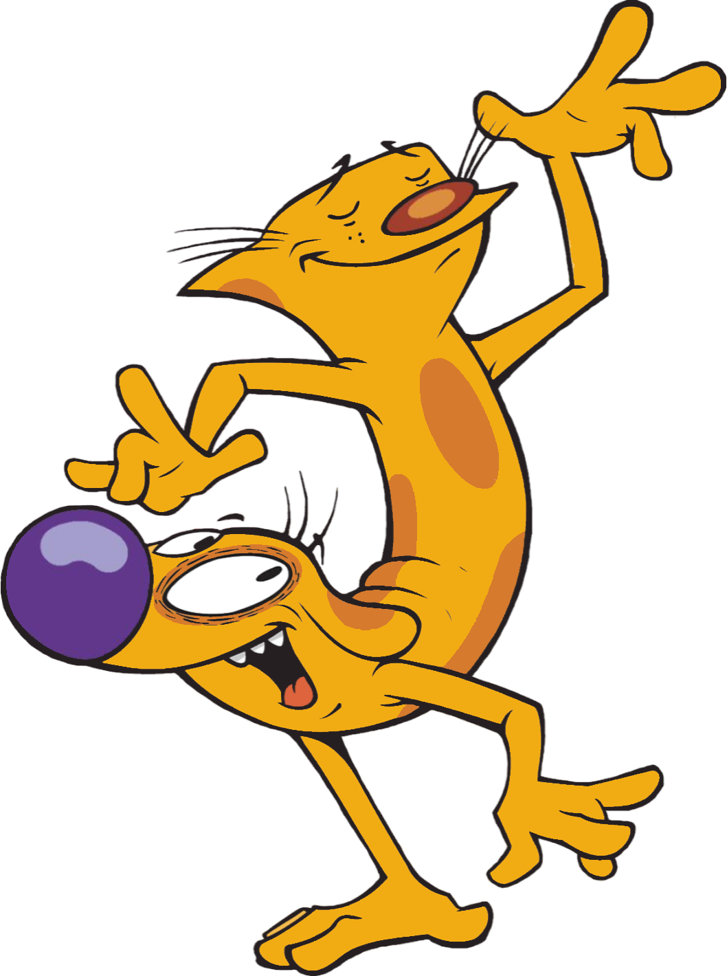 Cat and Dog cartoon characters